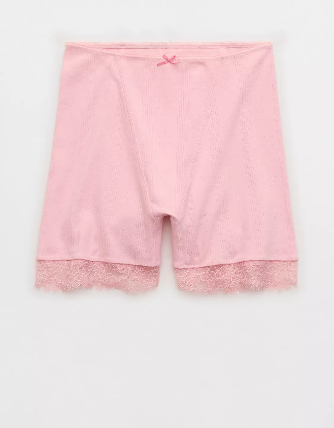 Superchill Pointelle High Waisted Boyshort Underwear | Aerie