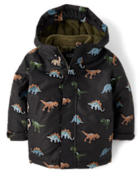 Toddler Boys Print 3 In 1 Jacket - black | The Children's Place