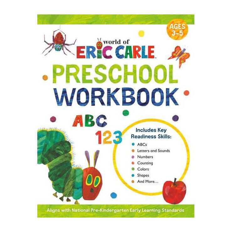 World of Eric Carle Preschool Workbook - by Wiley Blevins (Paperback) | Target