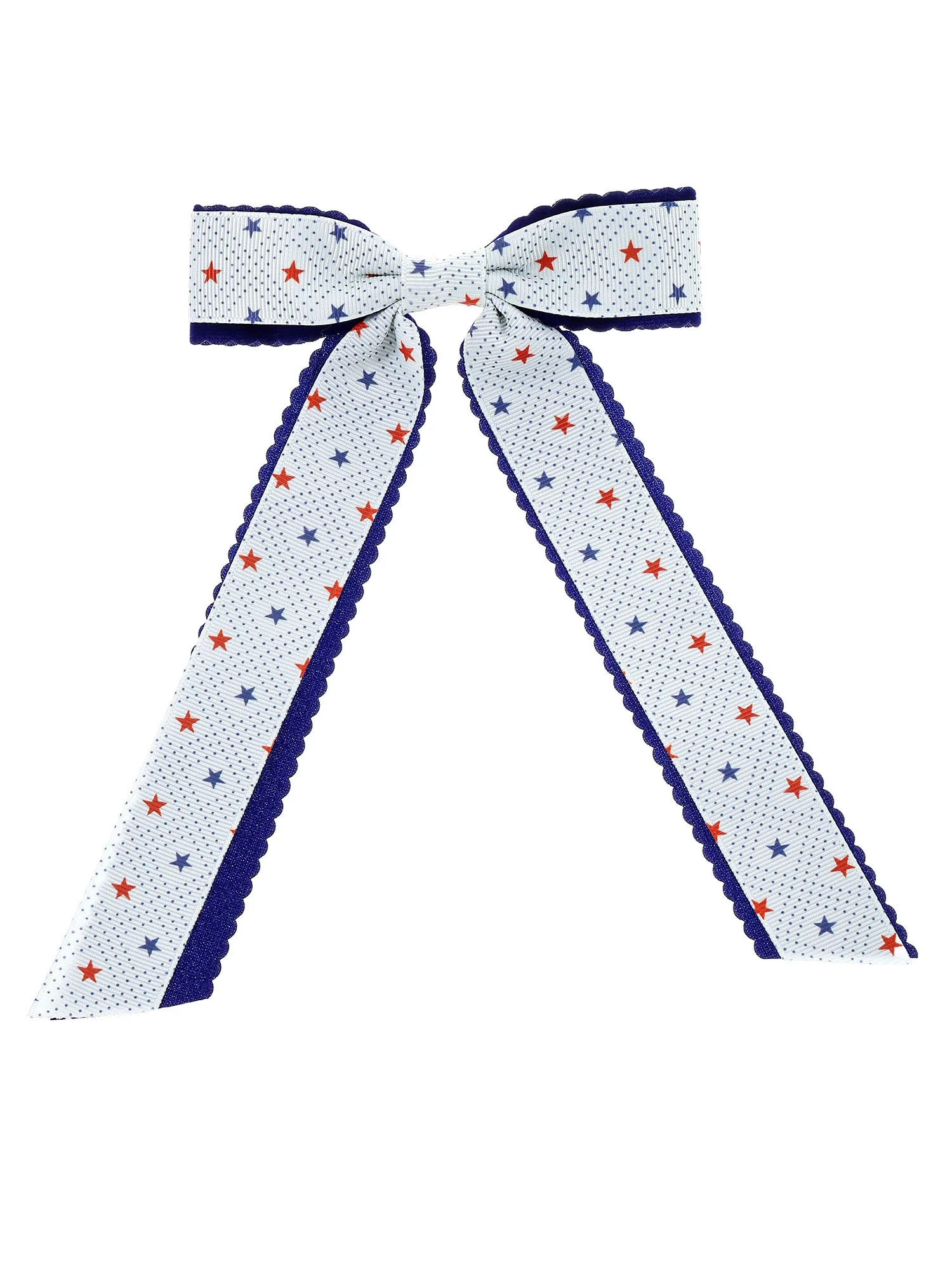 Way to Celebrate Americana Patriotic Ribbon Hair Bow | Walmart (US)