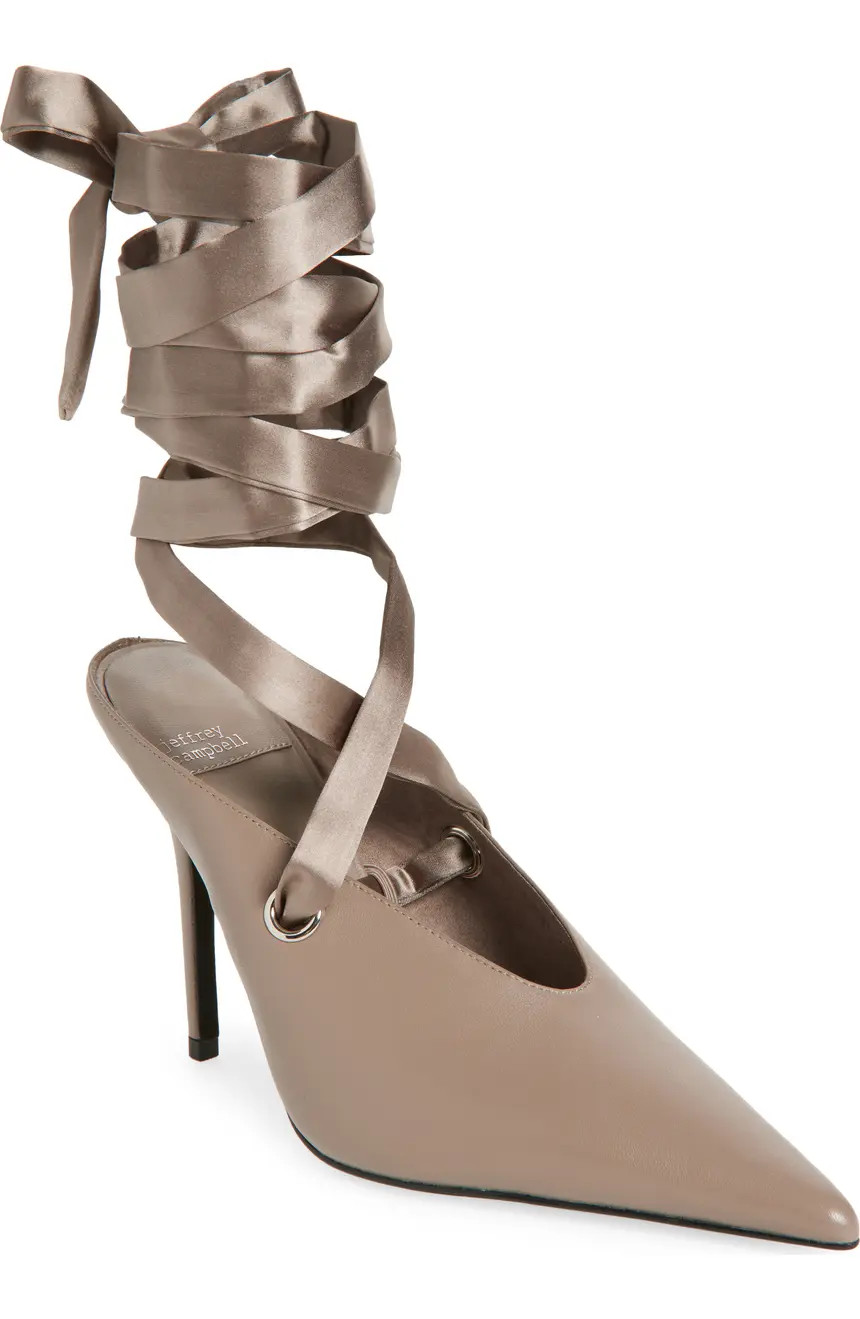 Jeffrey Campbell Grateau Ankle Wrap Mule (Women) | Nordstromrack | Nordstrom Rack