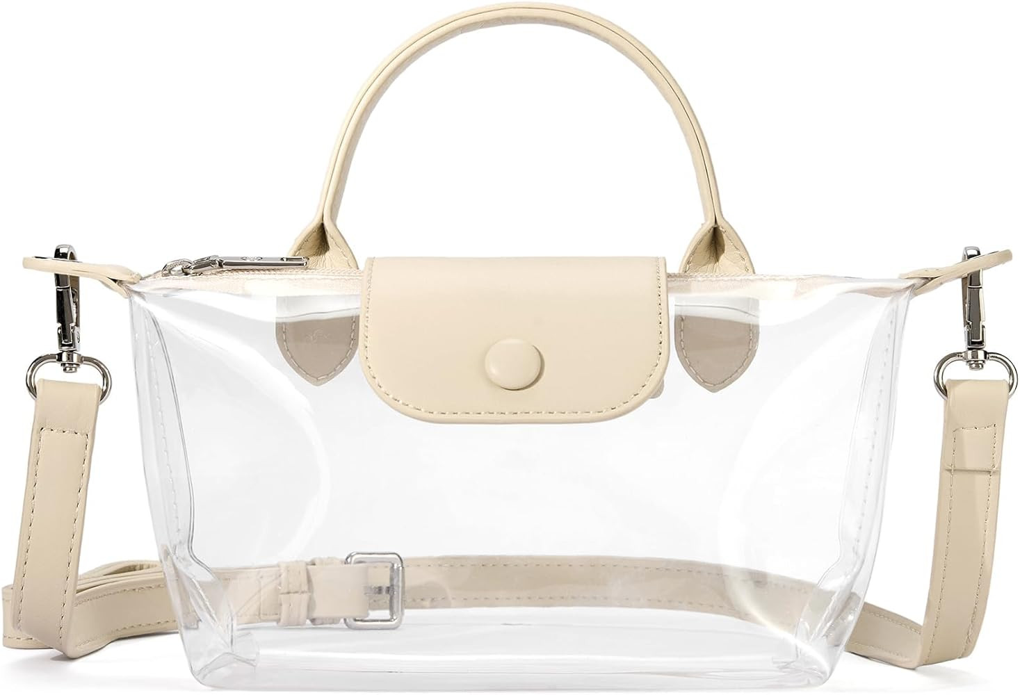 BOSTANTEN Clear Bag for Stadium Approved Small Crossbody Purse Handbags for Concerts Sports Event... | Amazon (US)