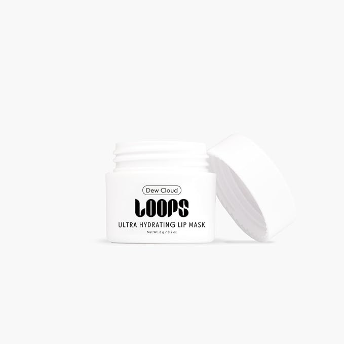 LOOPS Dew Cloud Ultra Hydrating Mini Lip Mask - Nourish, Restore, and Replenish Hydration Beyond ... | Amazon (US)