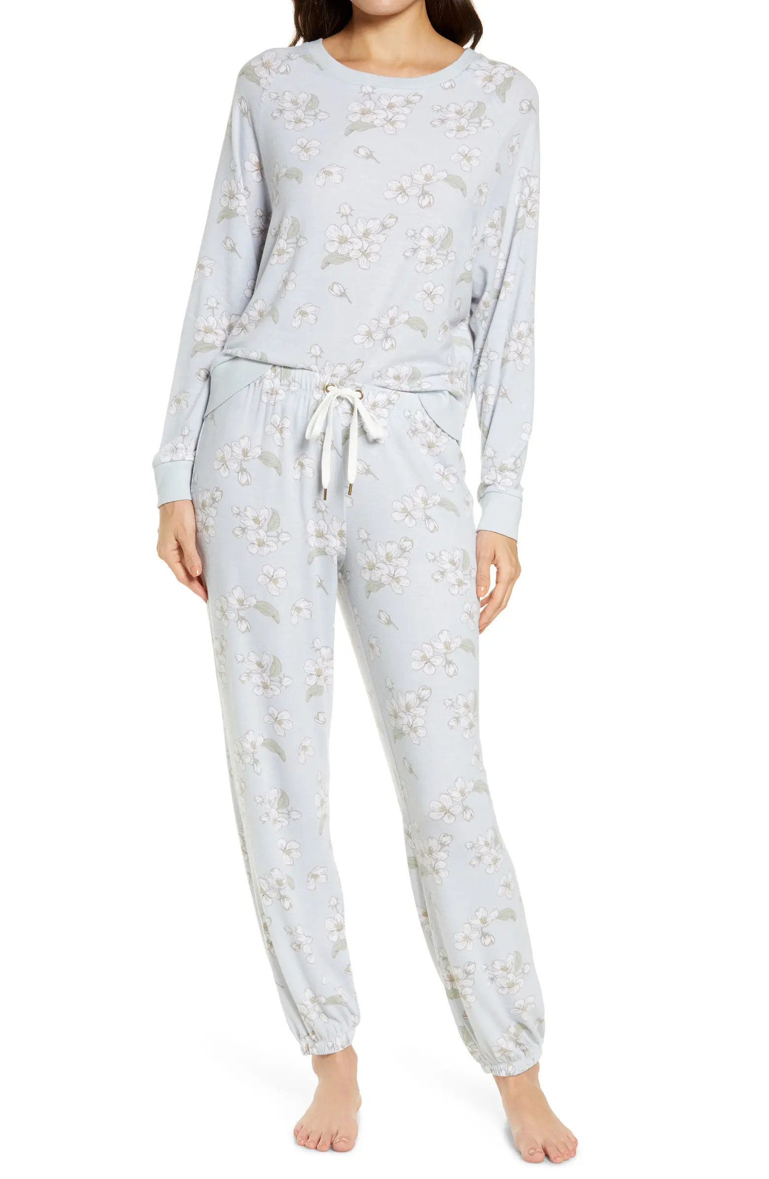 Star Seeker Brushed Jersey Pajamas | Nordstrom