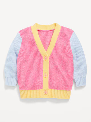 SoSoft Color-Block Cardigan Sweater for Baby | Old Navy (US)