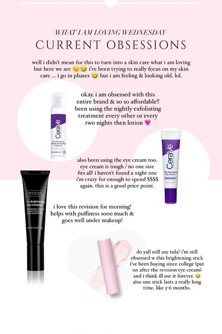 love these skin care products too • night cream & eye cream 🩷

#LTKbeauty #LTKfindsunder50 #LTKSeasonal