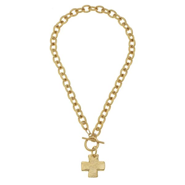 Cross Toggle Necklace | Susan Shaw
