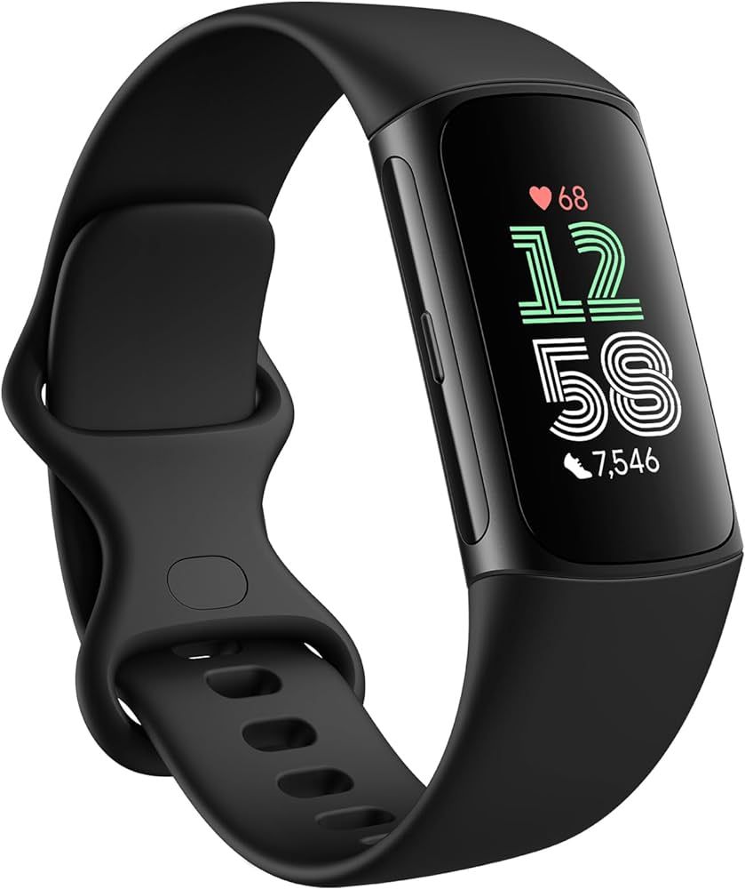 Fitbit Charge 6 Fitness Tracker with Google apps, Heart Rate on Exercise Equipment, 6-Months Prem... | Amazon (US)