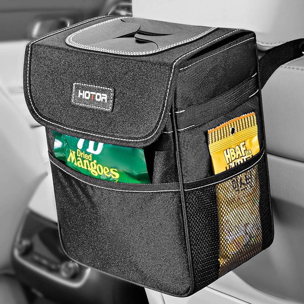 HOTOR Car Trash Can - Leak-Proof Car Organizer and Storage Bag for The Back/Front/Console of Any ... | Amazon (US)