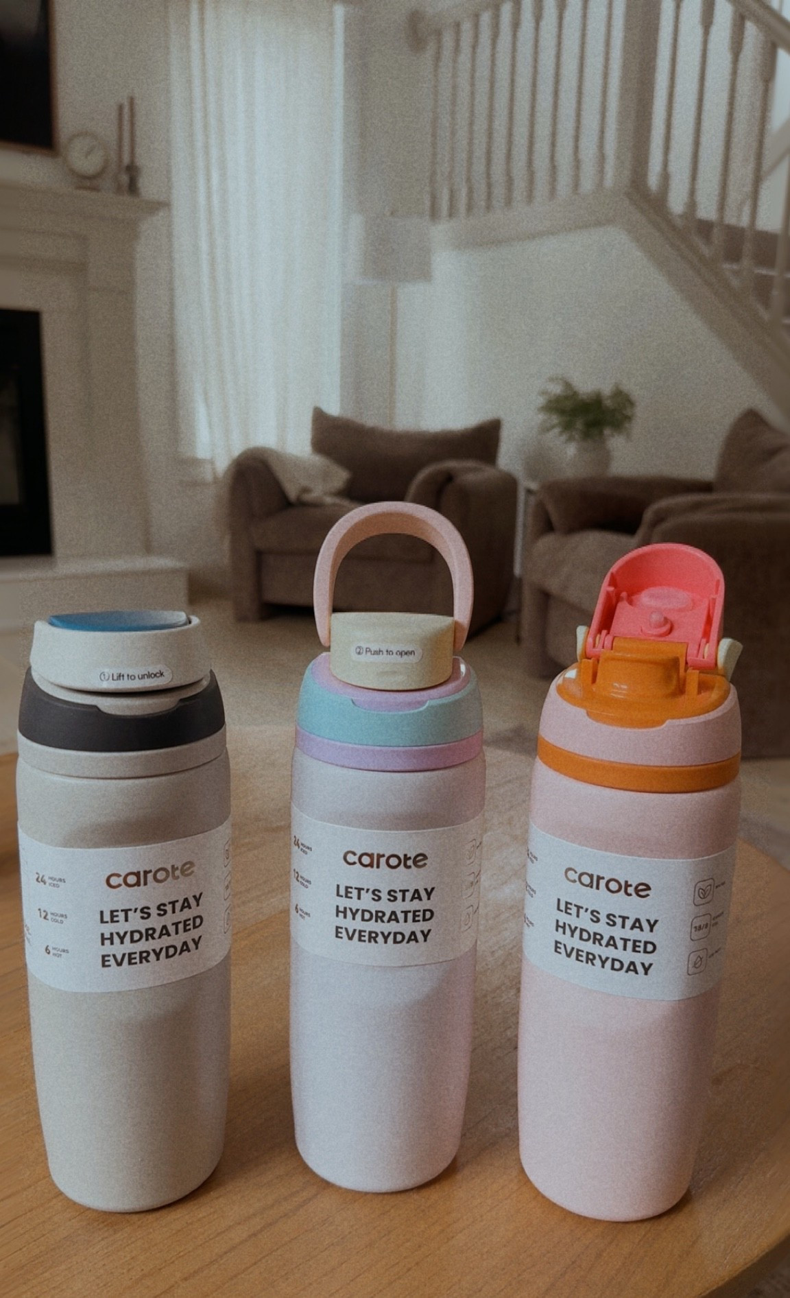 Back to school - Carote 26oz water bottles! So affordable 🫶🏼🩷☁️

#LTKmomlife #LTKKids