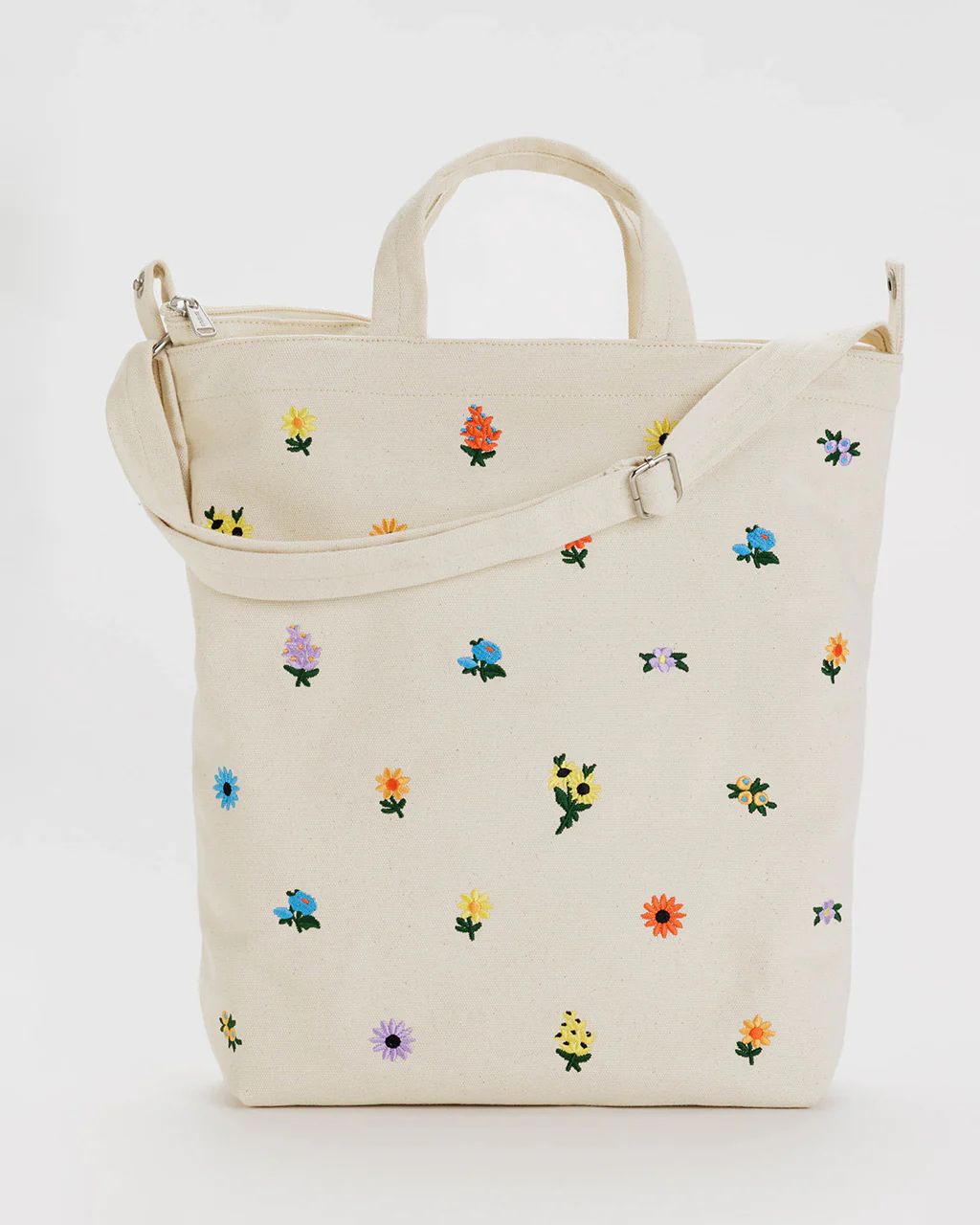 Zip Duck Bag - Embroidered Ditsy Floral | ban.do
