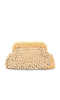 BTB Los Angeles Brandie Clutch in Peach from Revolve.com | Revolve Clothing (Global)