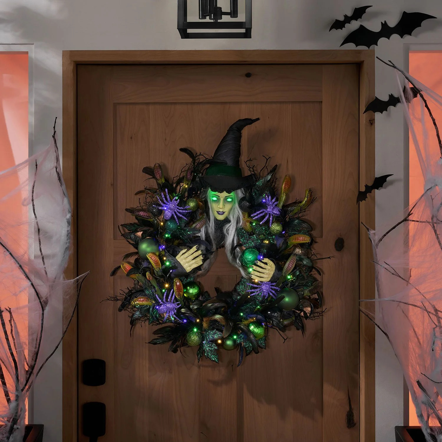 Member's Mark 26" Pre-Lit Witch Wreath - Samsclub.com | Sam's Club