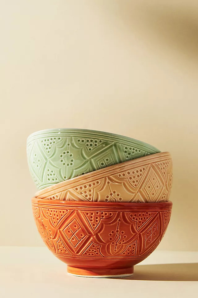 Moroccan Engraved Bowl | Anthropologie (US)