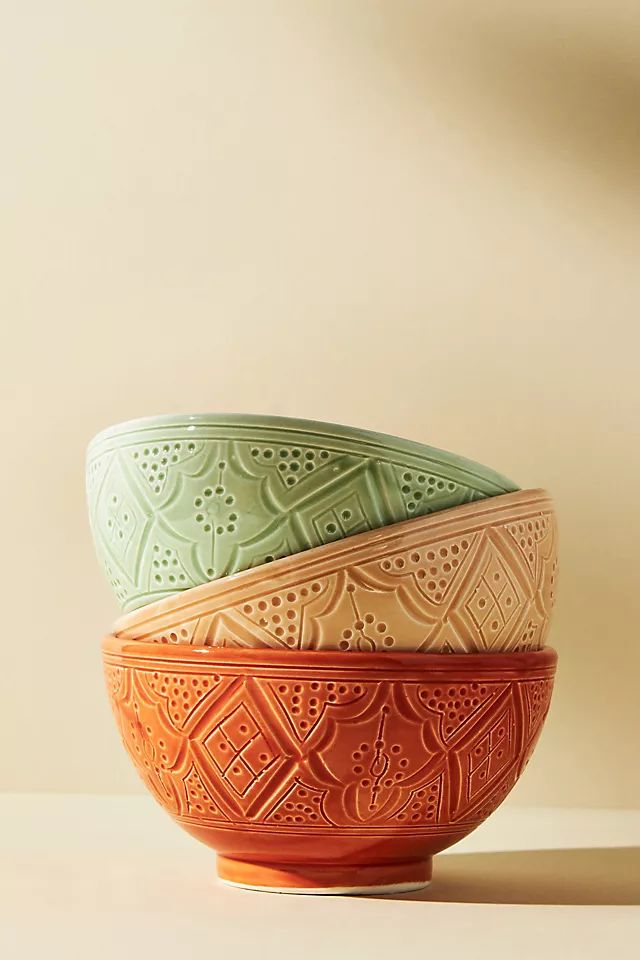 Moroccan Engraved Bowl | Anthropologie (US)