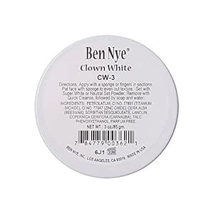 Ben Nye Clown White Makeup ,3 oz | Amazon (US)