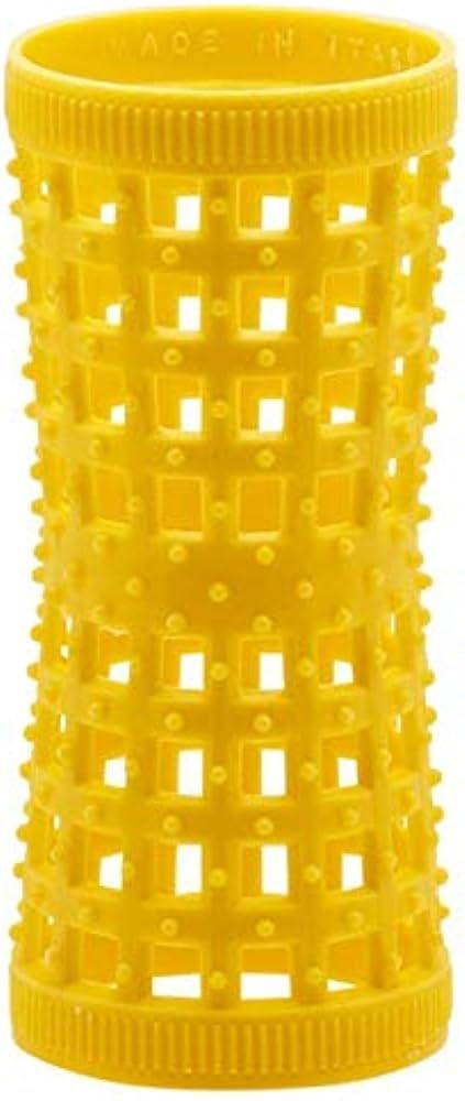 Hourglass Hair Rollers Yellow Hourglass Natural Hair Rollers 27mm1.06in – Pack of 12 | Amazon (US)