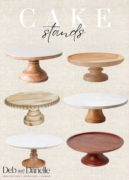 I love using these types of cake stands within my decor. I put plates on them, plants, faux food, etc. They add dimension to a space I’m trying to decorate and I almost always use them within my decor. Here’s a few that I love 😍

#LTKFind #LTKhome #LTKunder50