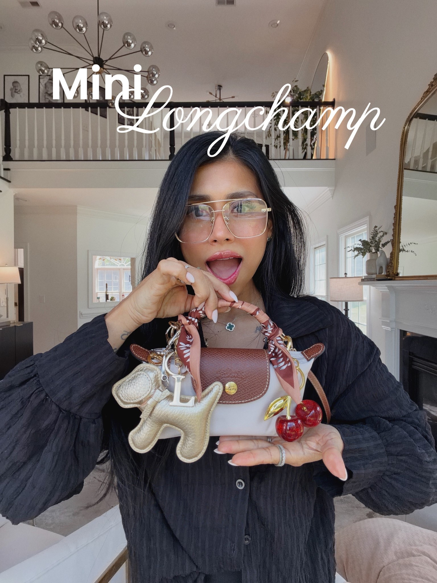 My mini Longchamp 🤍✨ the perfect everyday bag — lightweight, timeless, and easy to style with any outfit. I added a few accessories to make it feel more “me” 💫

#LTKmomlife #LTKootd #LTKgrwm
