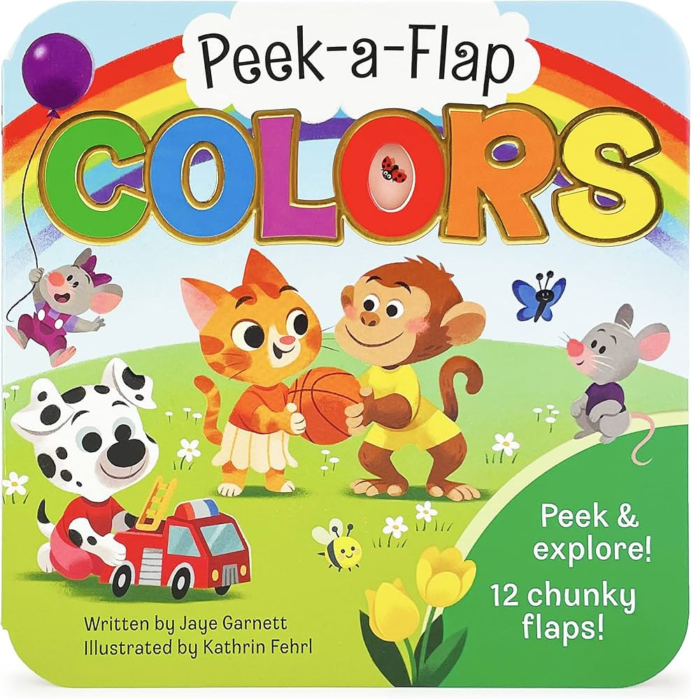 Peek-a-Flap Colors - Lift-a-Flap Board Book for Curious Minds and Little Learners; Toddlers & Kid... | Amazon (US)