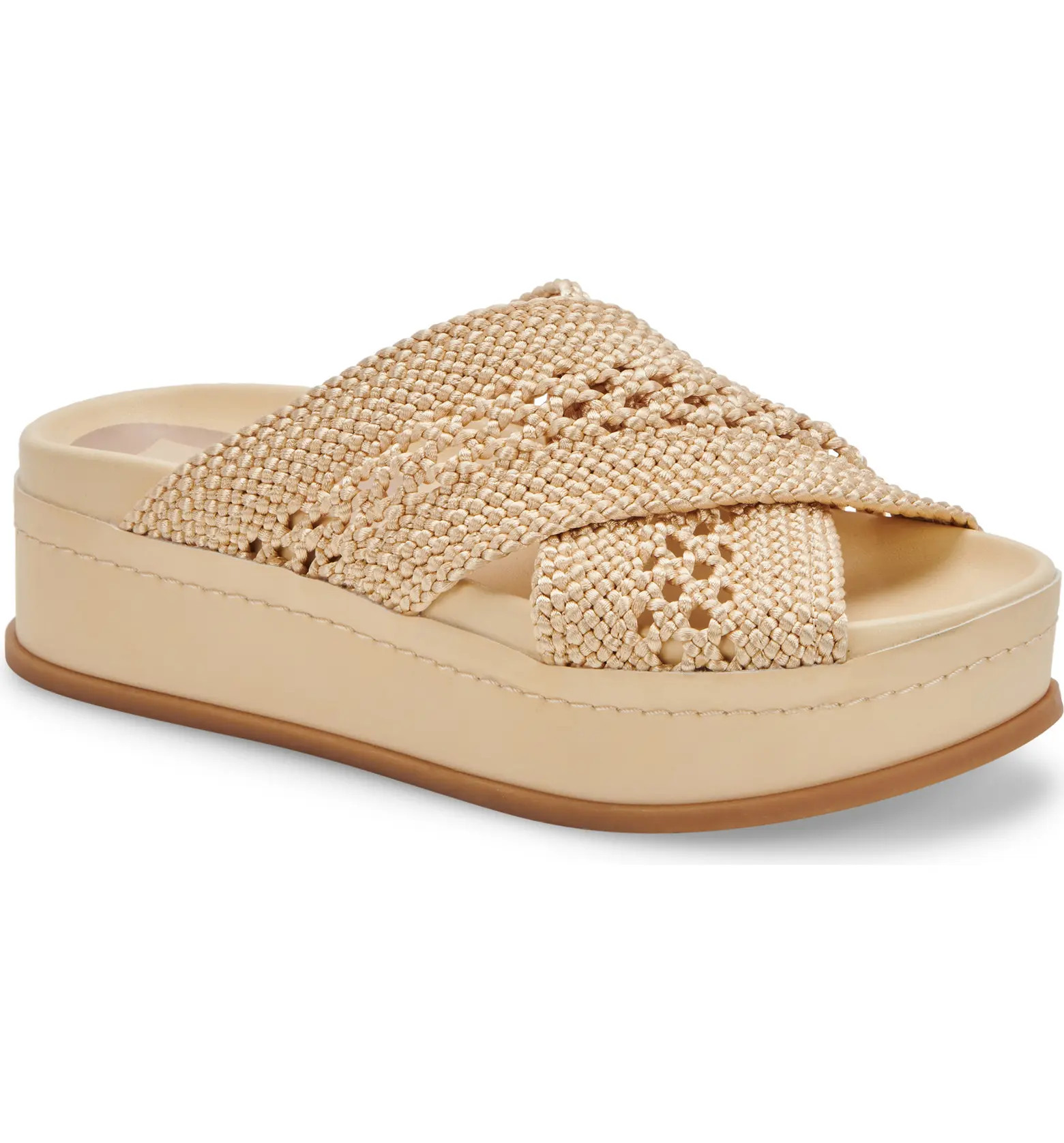 Dolce Vita Winona Woven Platform Slide Sandal | Nordstrom | Nordstrom