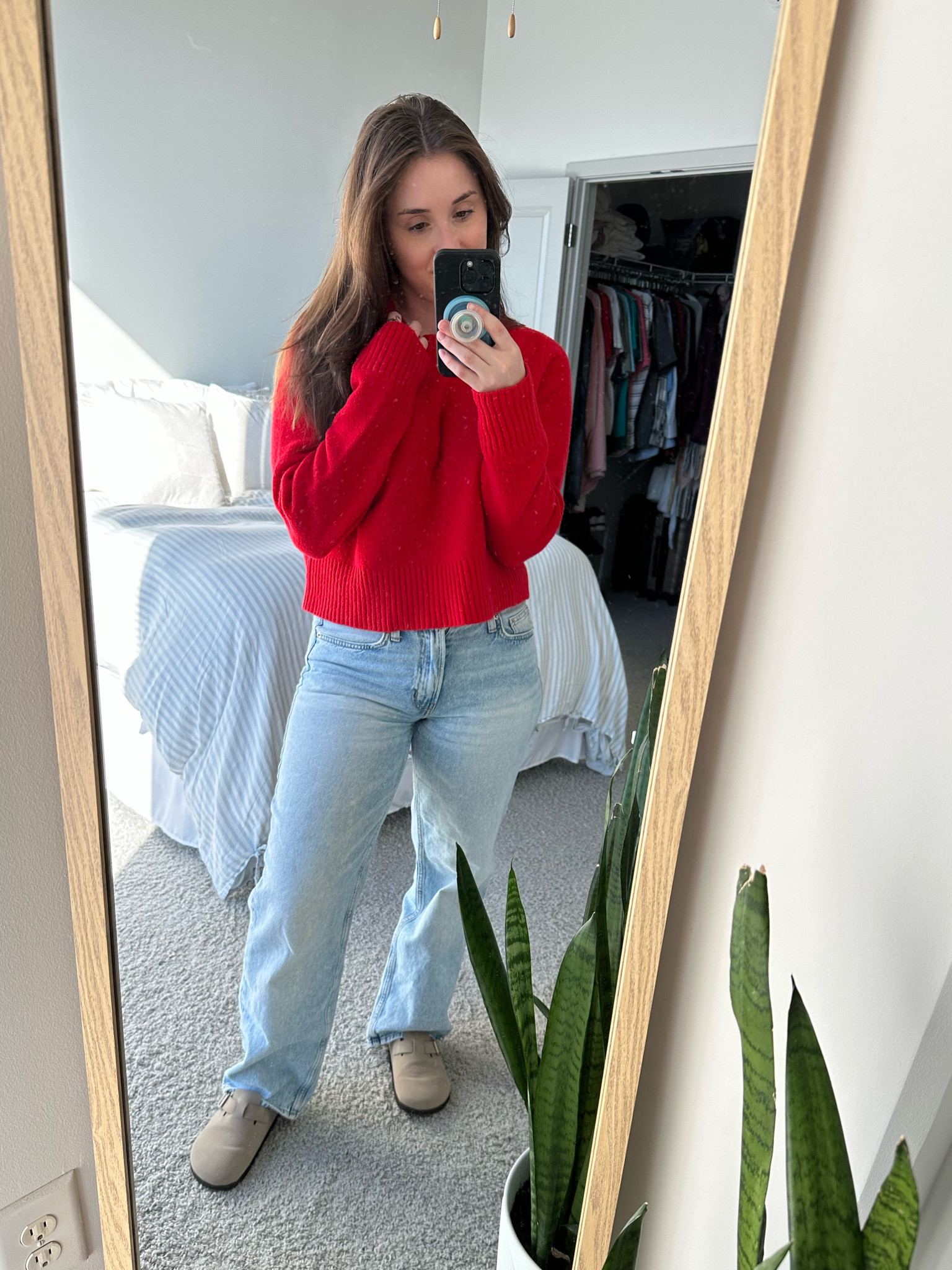 Bright red is so versatile! I love dressing it up and casual with jeans for running errands  

#LTKstyletip