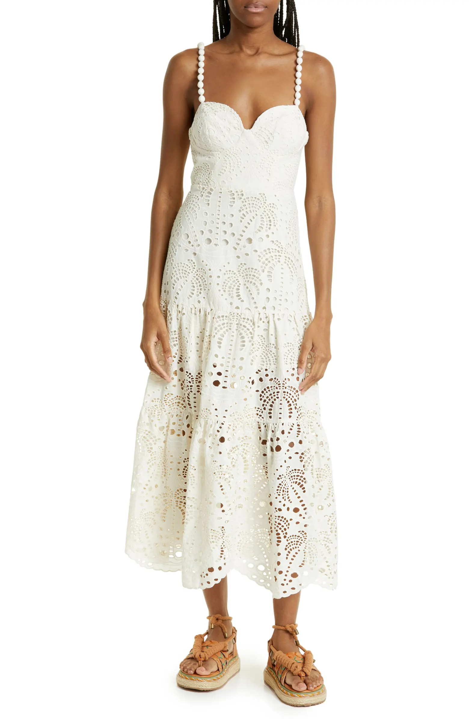 Palm Tree Richilier Sundress | Nordstrom