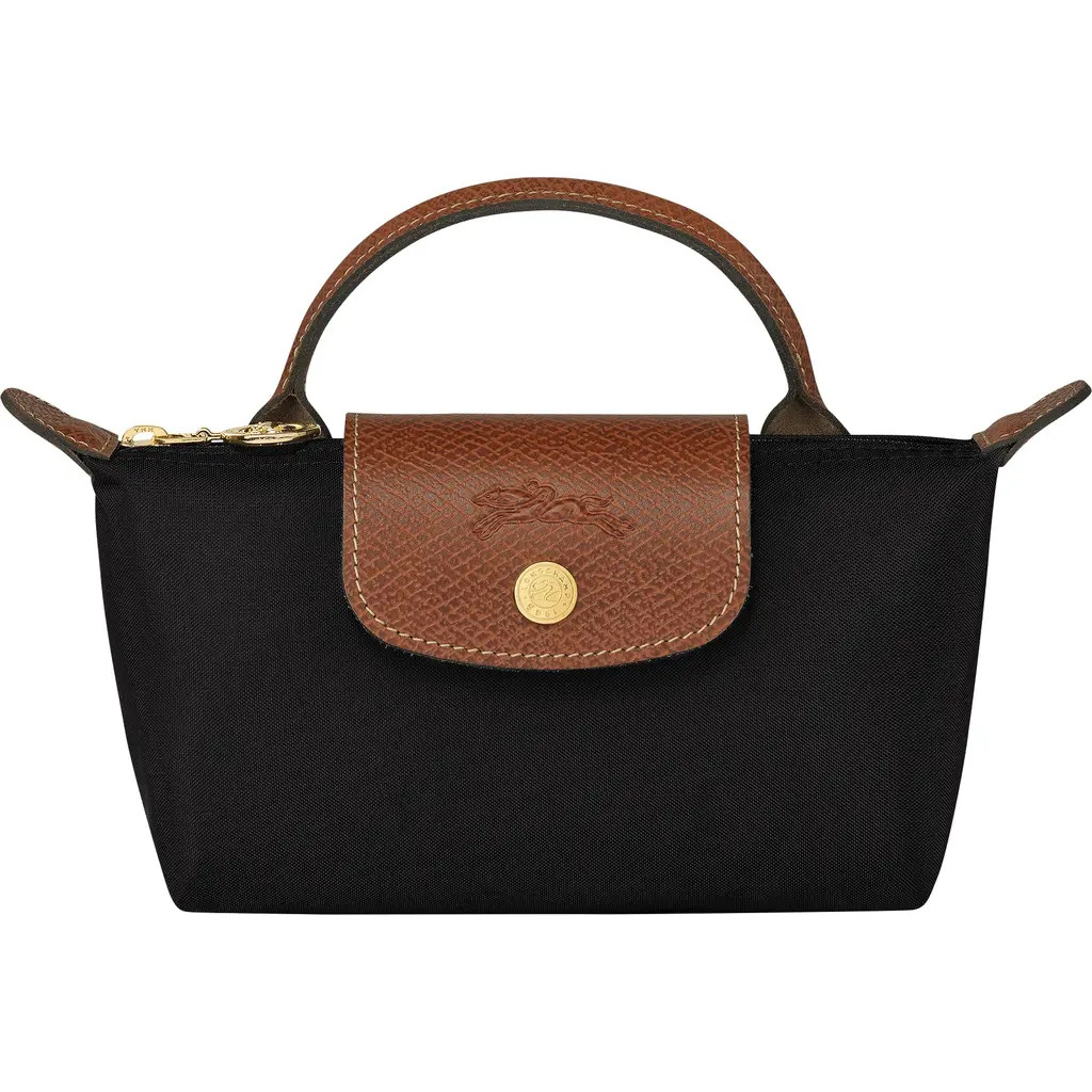 Longchamp Le Pliage Cosmetics Case in Black at Nordstrom | Nordstrom