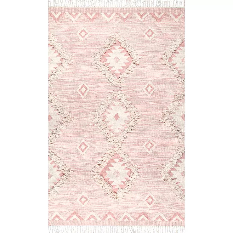 nuLOOM Savannah Moroccan Tasseled Wool Area Rug | Target
