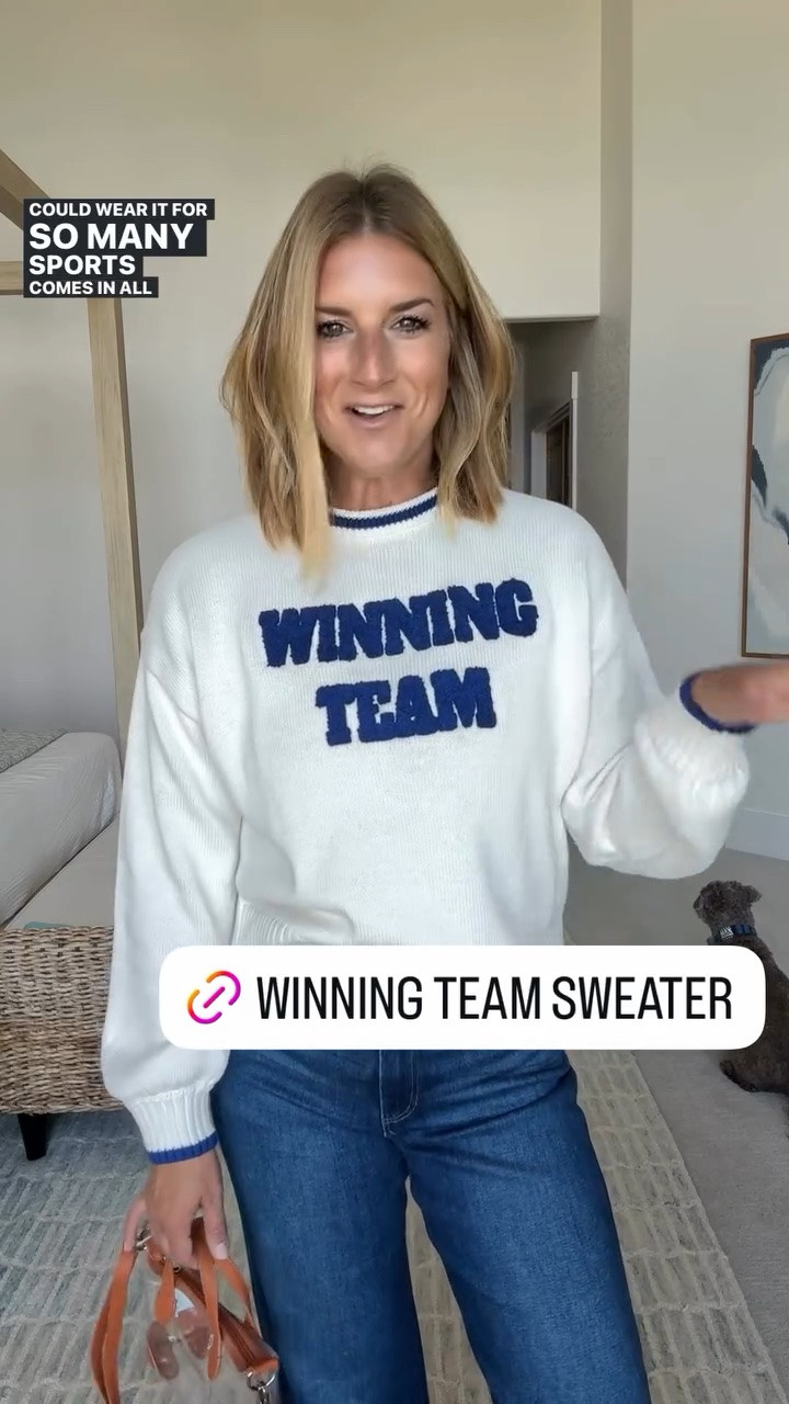 This winning team sweater is flying into carts! Get it before she’s gone!! @Target

#LTKSeasonal #LTKootd #LTKdayinmylife