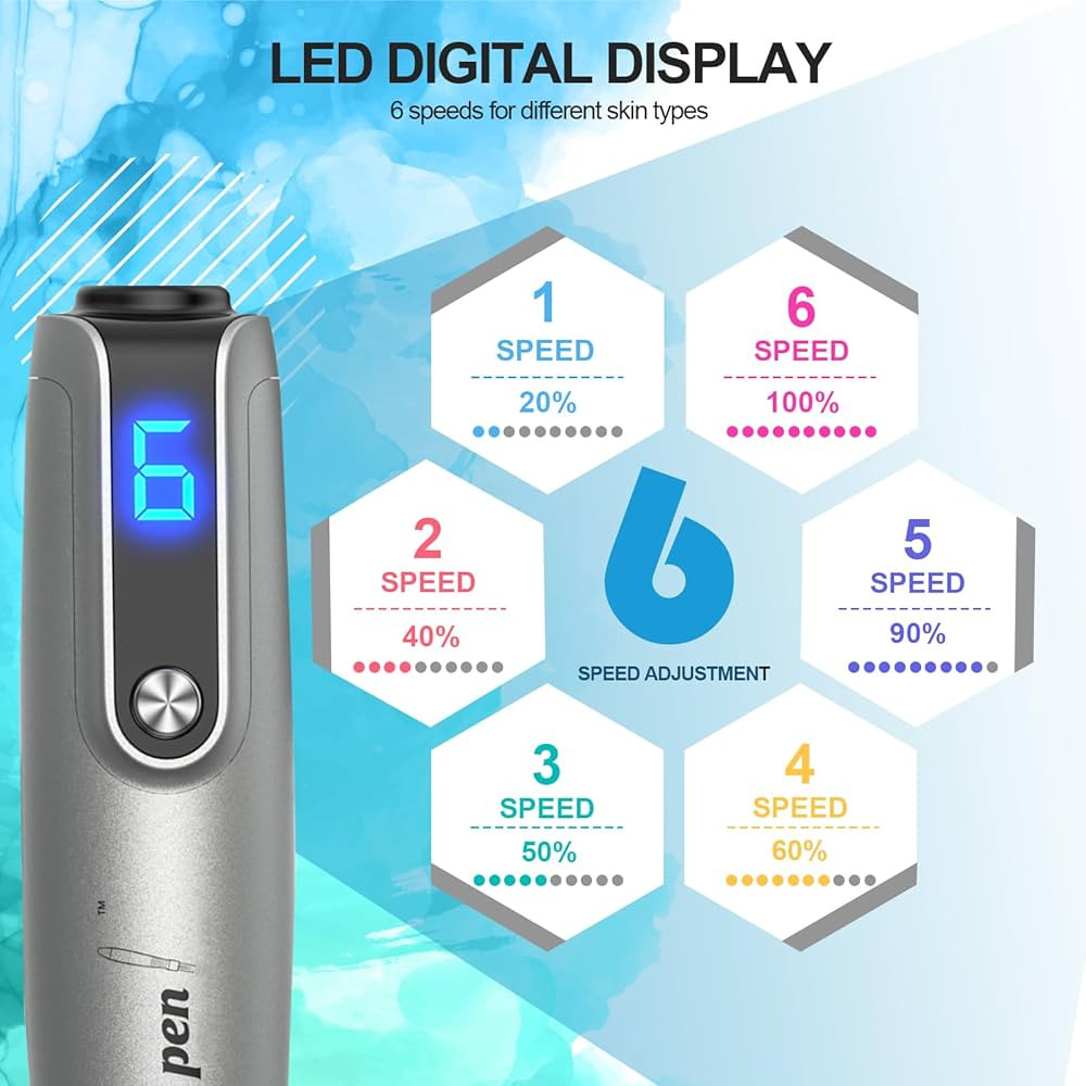 Microneedle Roller Pen for Home Use - Microneeding Derma Roller Pen for Women Men - Micro Needle ... | Amazon (US)