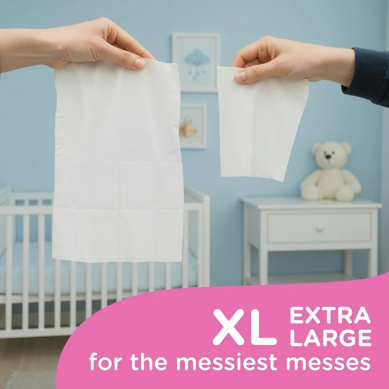 Aquation Baby Extra Large Wipe Soothe with Vitamin E, 3 Pack, 50 Count | Walmart (US)