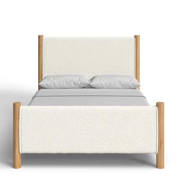 Leilani Upholstered Bouclé Bed | Wayfair North America