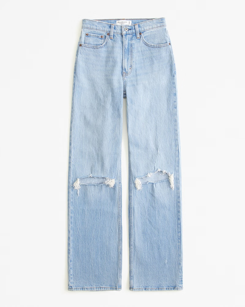 High Rise 90s Relaxed Jean | Abercrombie &amp; Fitch (US)