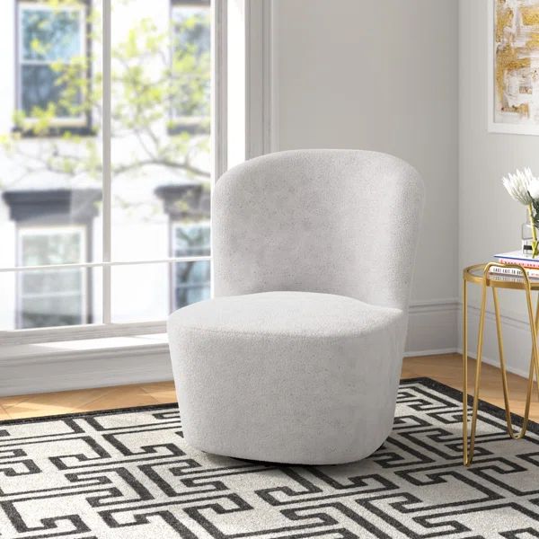 DemetriusUpholstered Swivel Accent Chair | Wayfair North America