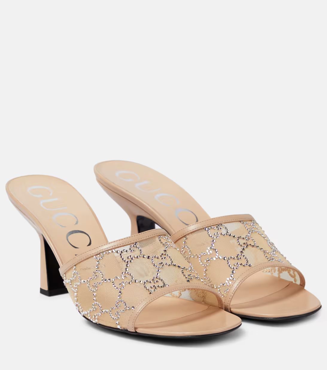 GG embellished mesh mules | Mytheresa (UK)