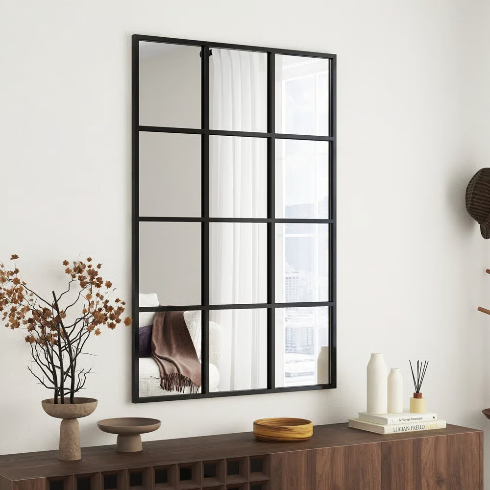 Ebern Designs Athreya 47''H Metal Wall Mirror & Reviews | Wayfair | Wayfair North America