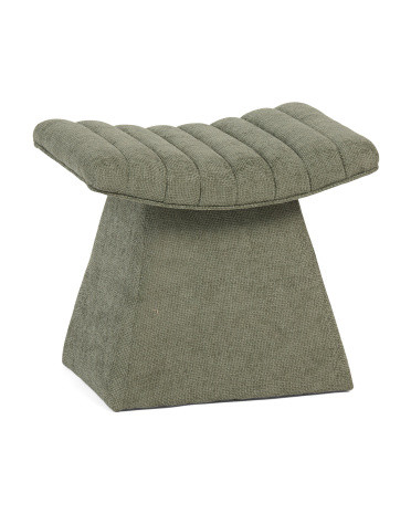 Florence Channel Tufted Ottoman | TJ Maxx