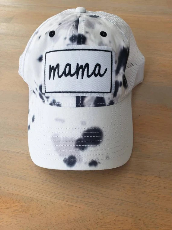 Mama Tie Dye Patch Hat  Mama Tie Dye Hat  Mom Hat  Tie Dye | Etsy Canada | Etsy (CAD)