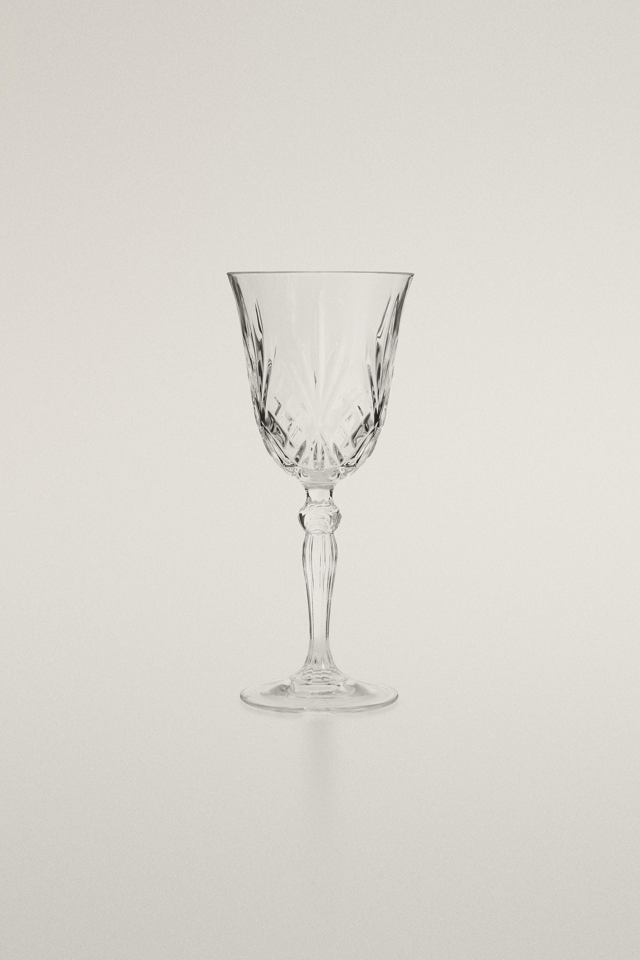 ENGRAVED CRYSTALLINE GLASS | Zara US