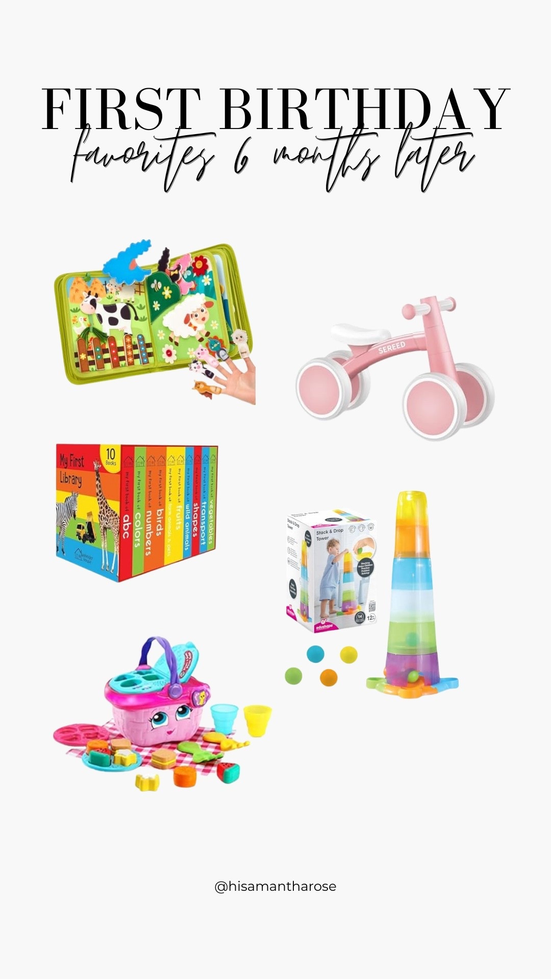 First birthday gifts were still loving 6 months later! 

#LTKBaby #LTKKids