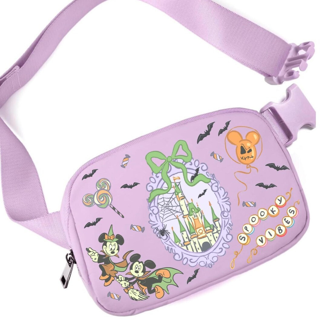 Spooky Disney Ghost Fanny Pack,halloween Belt Bag for Theme Park,crossbodybag - Etsy | Etsy (US)