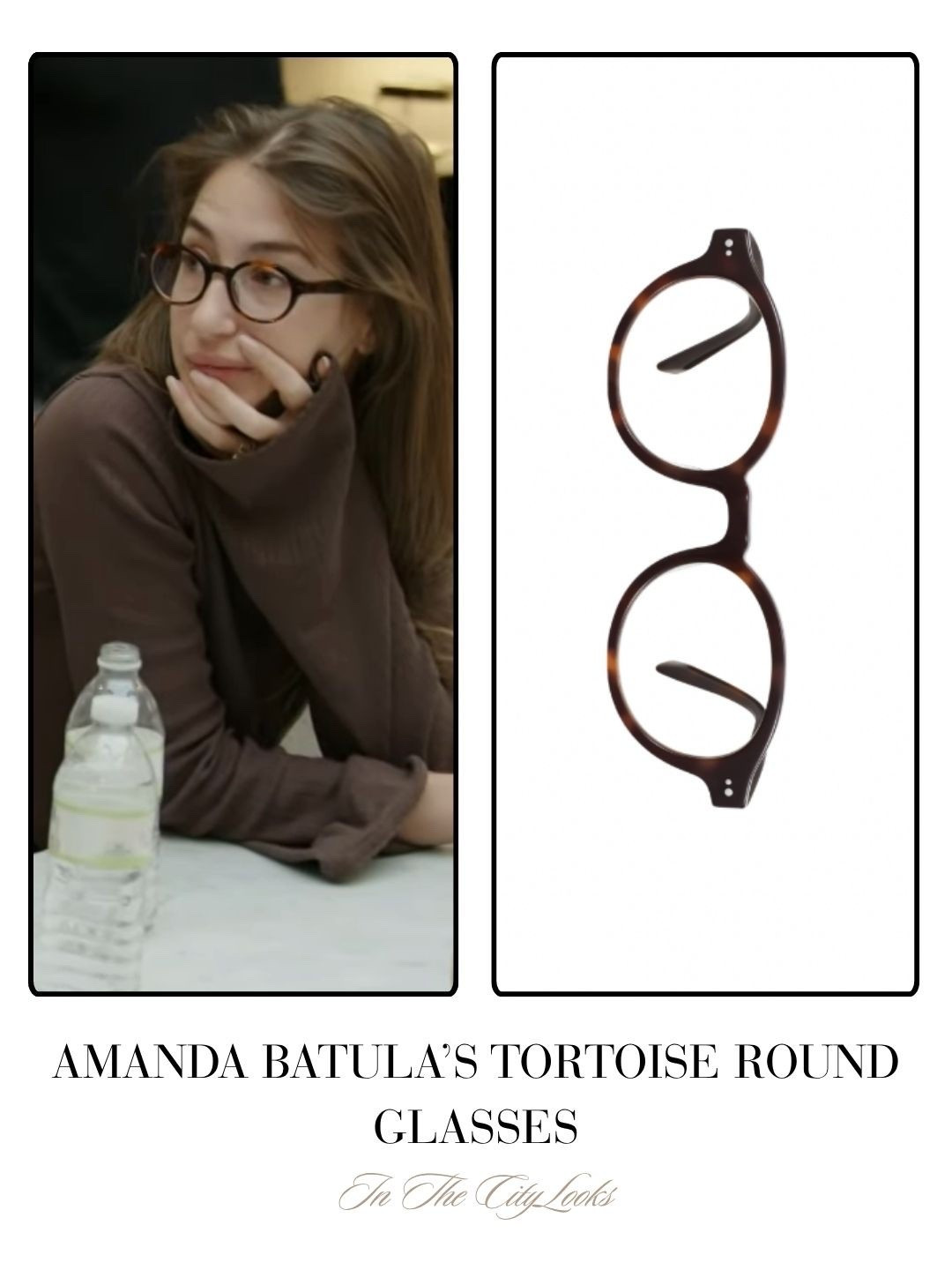 Amanda Batula’s Tortoise Round Glasses