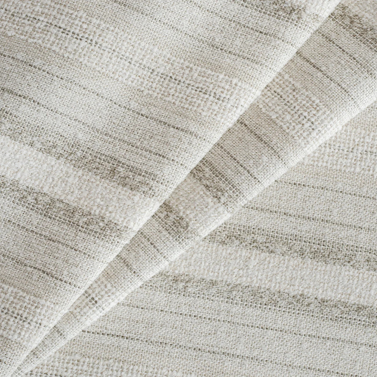 Acadia Stripe Fabric, Salt | Tonic Living