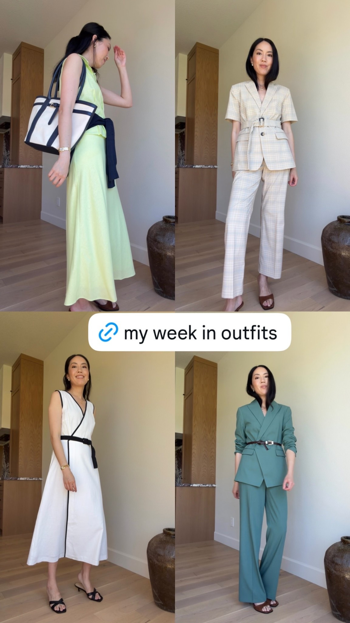 My Summer work uniform in 5 outfits: bring on the color, mix & match sets and suits, and linen pieces that make getting dressed a breeze. This entire collection is on sale now!

#classicstyle
#summerworkwear
#summerdress
#longdress
#summeroutfits

#LTKgrwm #LTKSaleAlert #LTKWorkwear