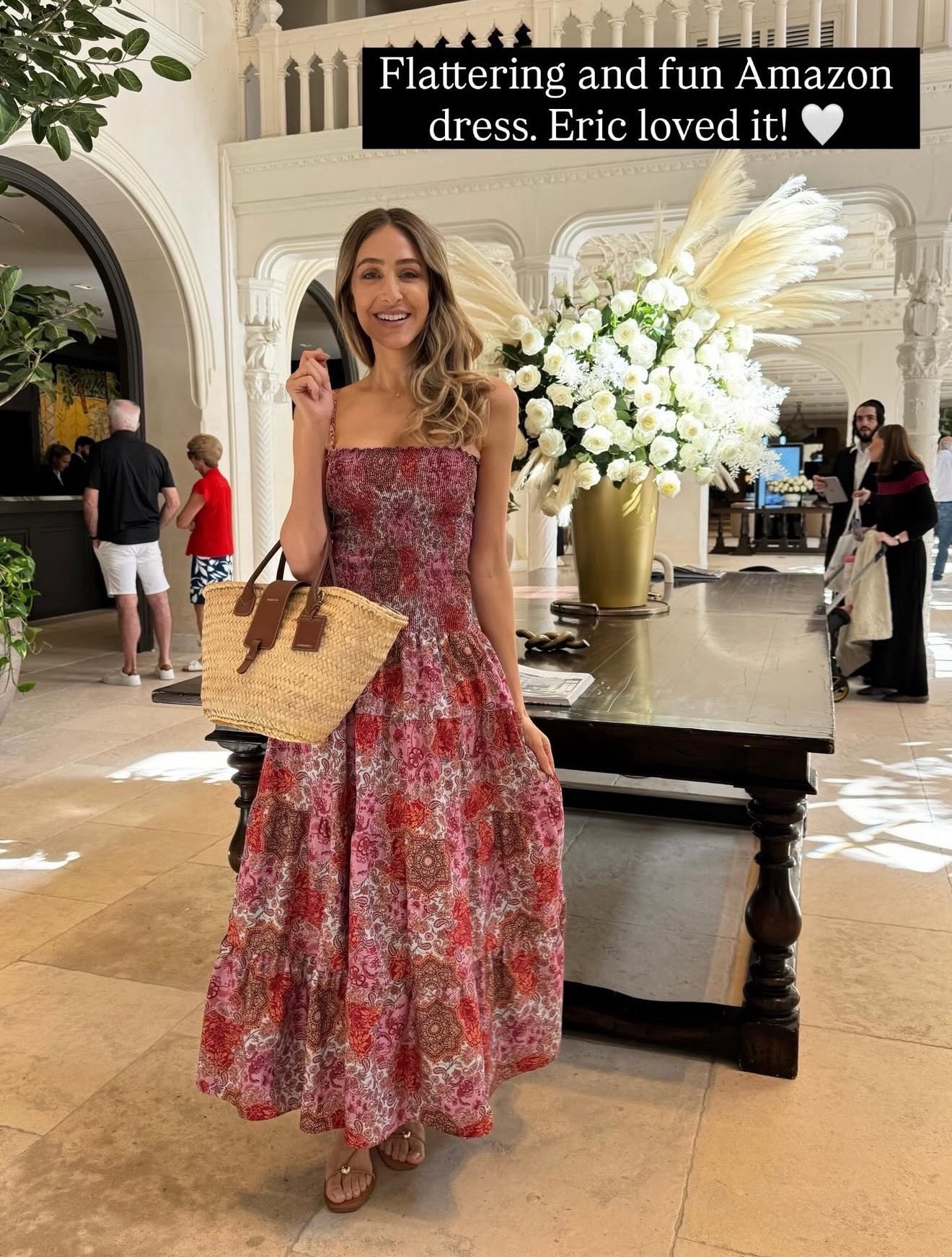 Flattering and fun Amazon dress!
I love this dress so much, it’s perfect for resort wear and super elegant. Fits true to size and I’m wearing size small 



#LTKootd #LTKSeasonal #LTKU