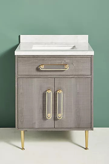 Odetta Powder Bathroom Vanity | Anthropologie (US)