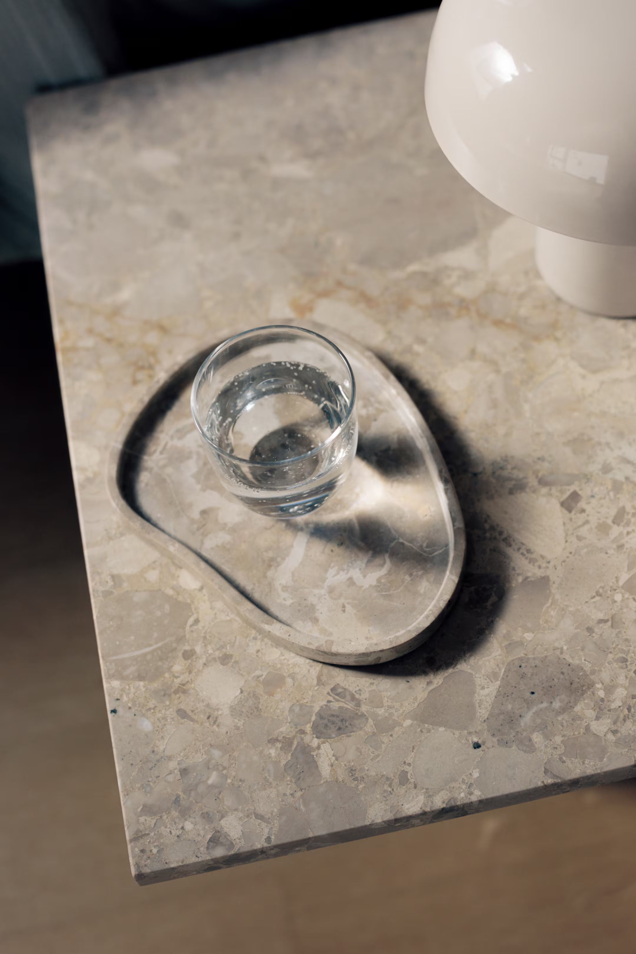 Small Marble Tray - Light beige - Home All | H&M US | H&M (US + CA)