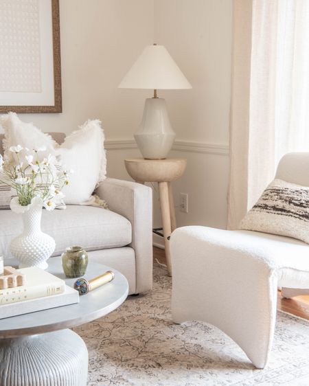 Freshen up your home for spring with some beautiful new ivory throw pillows and a gorgeous stylish table lamp from visual comfort 

#LTKSeasonal #LTKhome #LTKFind