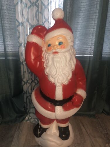 General Foam Plastic Blow Mold 40” Santa Claus Christmas(needs New Bulb)  | eBay | eBay US
